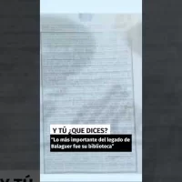 “Lo más importante del legado de Balaguer fue su biblioteca”  #acentotv