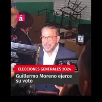 Guillermo Moreno ejerce su voto #acentotv