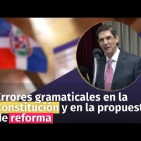 Errores gramaticales en la Constitución y en la propuesta de reforma