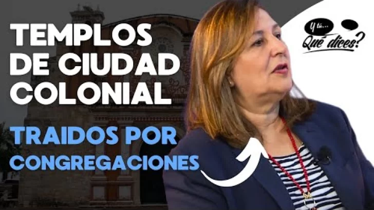 Las numerosos templos en la ciudad colonial fueron traídos por congregaciones que llegaron a la isla