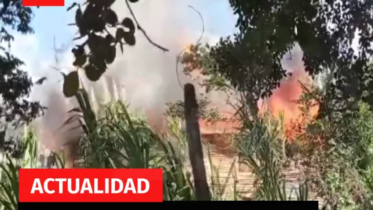 Residentes de Constanza incendian casas de haitianos tras ataque a comerciante