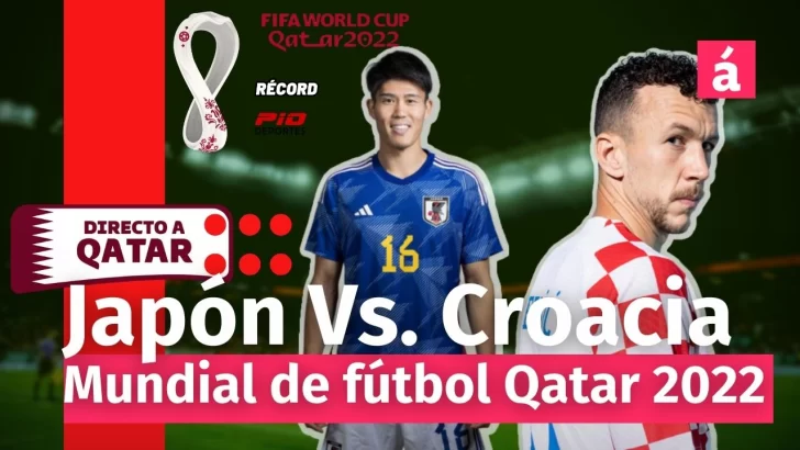 Japón vs Croacia: Relatos y comentarios del partido