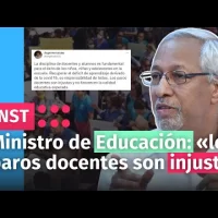 Ministro de Educación: «los paros docentes son injustos