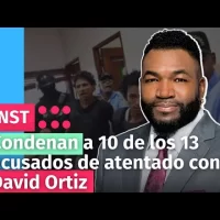 Condenan a 10 de los 13 acusados de atentado contra David Ortiz