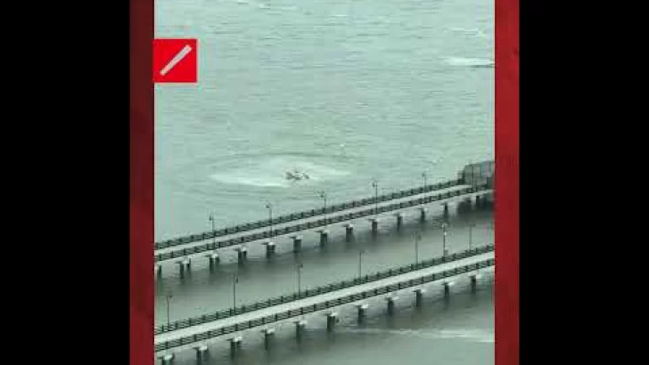 Un helicóptero se desploma en el río Hudson en Nueva York