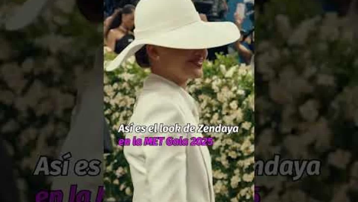 Zendaya de BLANCO en esta MET Gala