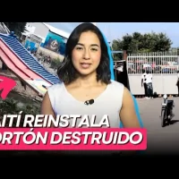 Haití instala NUEVO portón en la frontera con RD