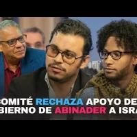 Comité rechaza apoyo del gobierno de Abinader a Israel