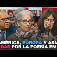 América, Europa y Asia unidas por la poesía en R.D