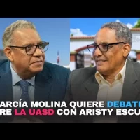 García Molina quiere debatir sobre la UASD con Aristy Escuder