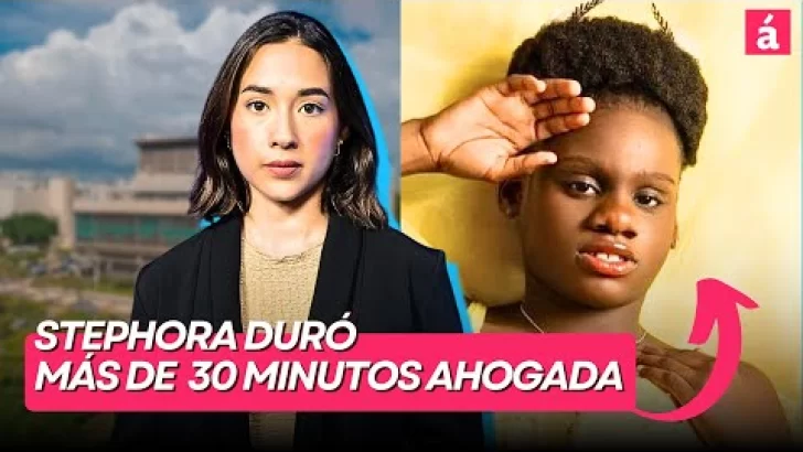 Stephora duró más de 30 minutos ahogada en la piscina, gritó y nadie le hizo caso Stephora duró más de 30 minutos ahogada en la piscina, gritó y nadie le hizo caso