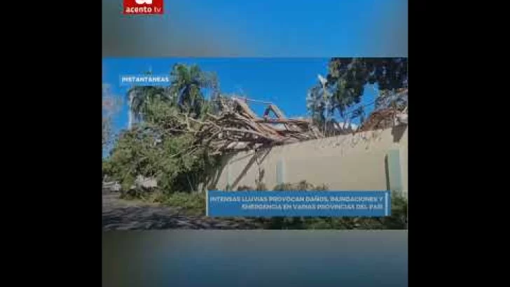 República Dominicana: Lluvias Torrenciales Dejan Daños Masivos #shorts