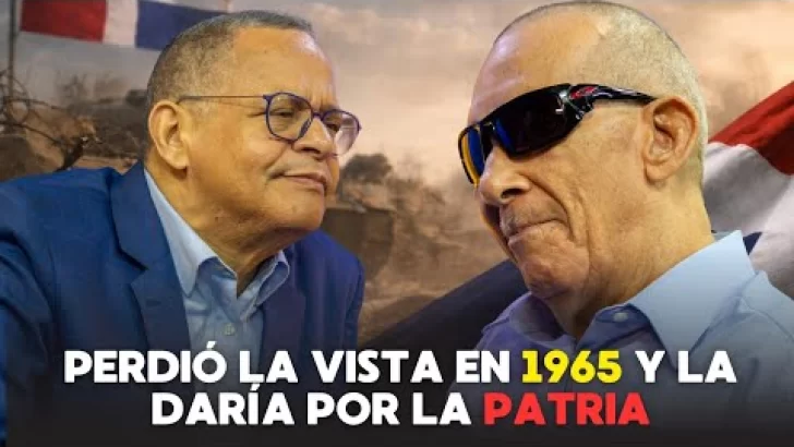Perdió la vista en 1965 y la entregaría de nuevo en defensa de la patria, Basilio de León Alcántara