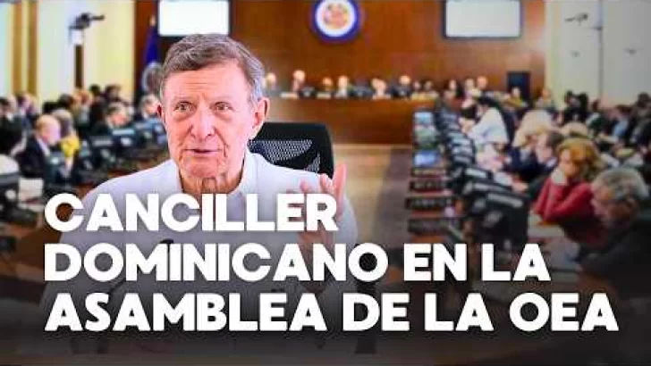 EN VIVO: Canciller Roberto Álvarez habla en la 56ª Asamblea General de la OEA