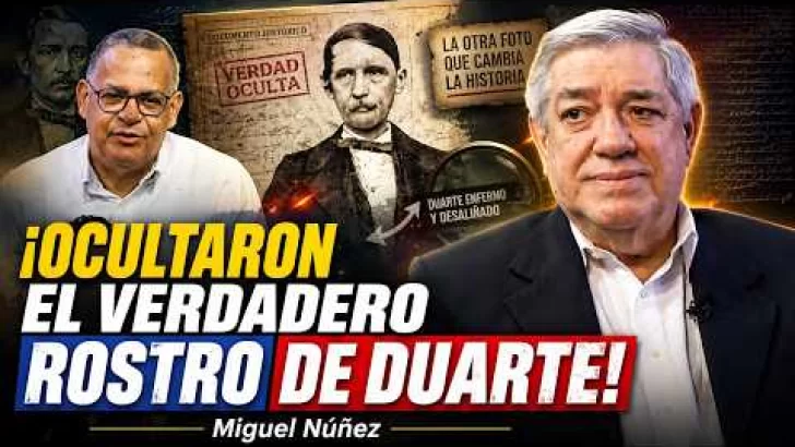Duarte por estar enfermo y desaliñado ocultaron su verdadera foto(1844) dice retratista Miguel Núñez Duarte por estar enfermo y desaliñado ocultaron su verdadera foto(1844) dice retratista Miguel Núñez