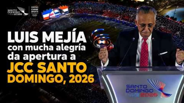 Discurso de. Luis Mejía presidente de Centro Caribe Sports