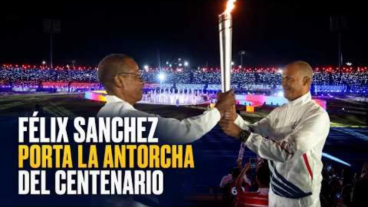 Encendido del pebetero de los XXV Juegos Centroamericanos Santo Domingo, 2026
