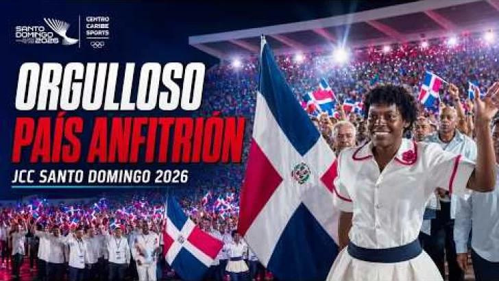 República Dominicana el país anfitrión desfila con orgullo en los JCC2026