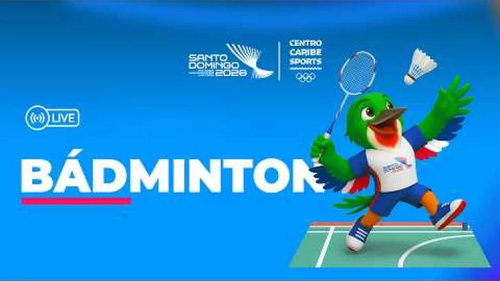 Juegos Centroamericanos y del Caribe 2026: LIVE 🔴 BÁDMINTON🏸🔵 SANTO DOMINGO 2026