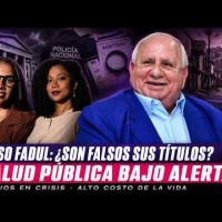 Caso Fadul: ¿Son falsos sus títulos? Salud Pública bajo alerta