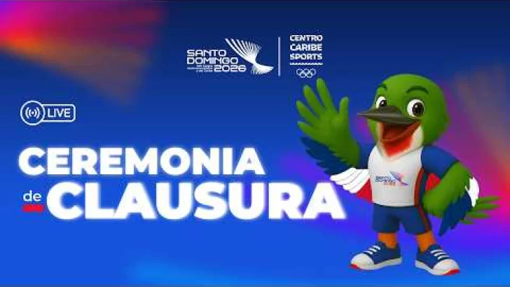 Juegos Centroamericanos y del Caribe 2026: LIVE CENTENARIO DE GLORIA: Ceremonia de Clausura de Santo Domingo 2026