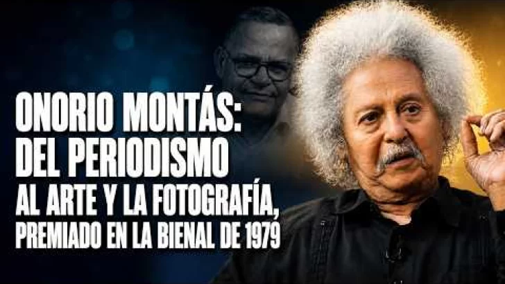 Onorio Montás: del periodismo al arte y la fotografía, premiado en la Bienal de 1979