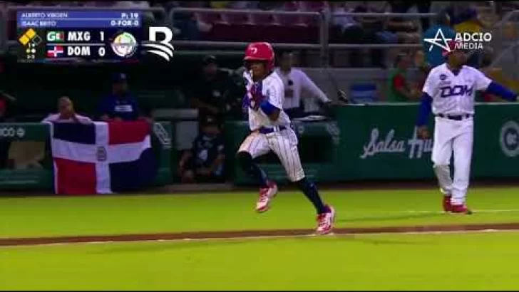 LIDOM highlights: Primera carrera de RD en la final ante México Verde LIDOM highlights: Primera carrera de RD en la final ante México Verde