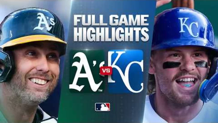 MLB Resultados: highlights y resumen de los partidos | ATHLETICS vs. ROYALS: Official Full Game Highlights August 17 | 2026 MLB Season