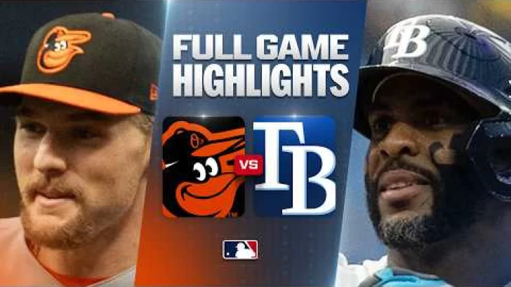 MLB Resultados: highlights y resumen de los partidos | ORIOLES vs. RAYS: Official Full Game Highlights August 17 | 2026 MLB Season