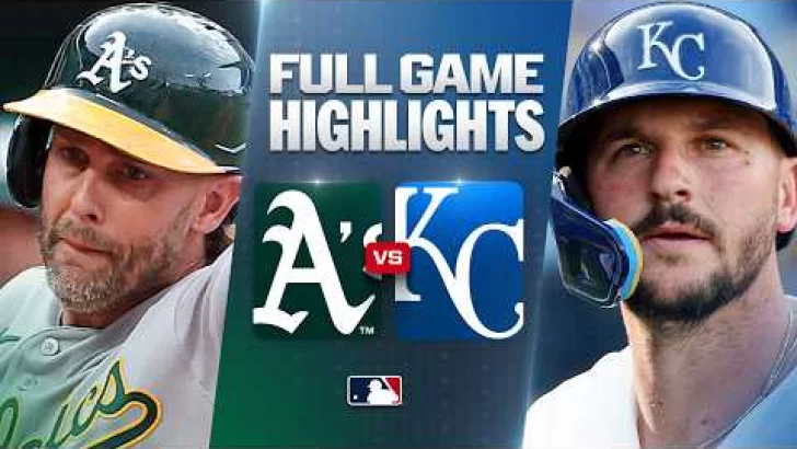 MLB Resultados: highlights y resumen de los partidos | ATHLETICS vs. ROYALS: Official Full Game Highlights August 18 | 2026 MLB Season