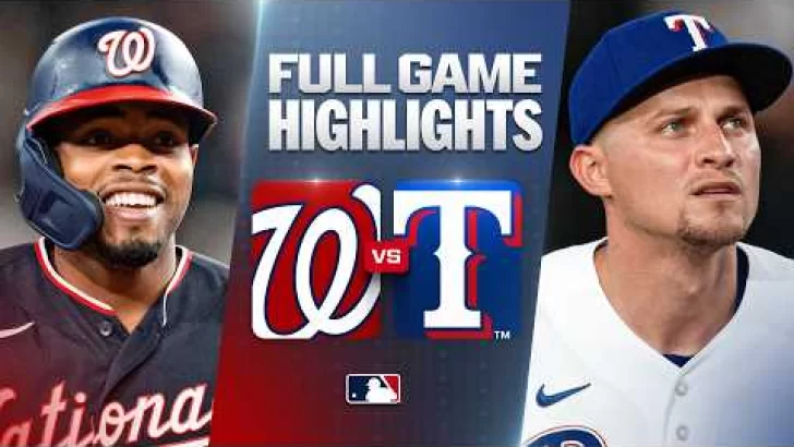 MLB Resultados: highlights y resumen de los partidos | NATIONALS vs. RANGERS: Official Full Game Highlights August 19 | 2026 MLB Season