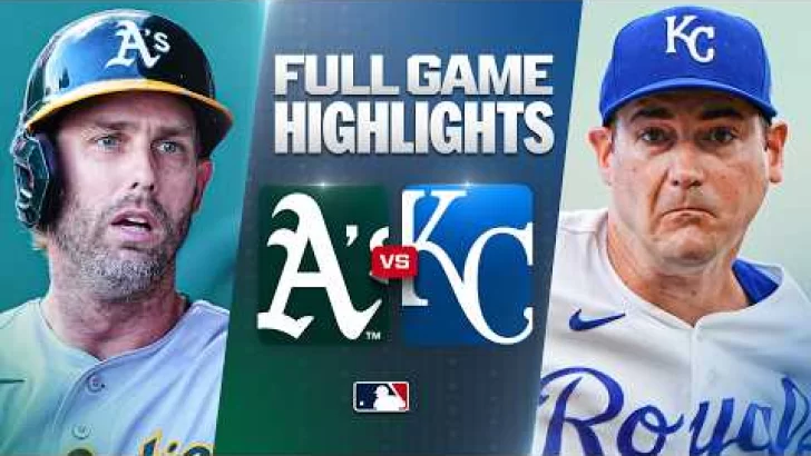 MLB Resultados: highlights y resumen de los partidos | ATHLETICS vs. ROYALS: Official Full Game Highlights August 19 | 2026 MLB Season
