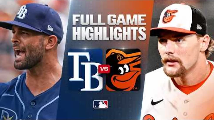 MLB Resultados: highlights y resumen de los partidos | RAYS vs. ORIOLES: Official Full Game Highlights August 23 | 2026 MLB Season