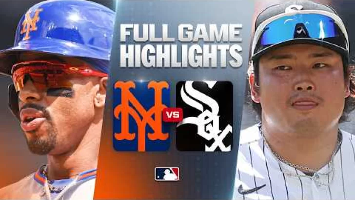 MLB Resultados: highlights y resumen de los partidos | METS vs. WHITE SOX: Official Full Game Highlights August 23 | 2026 MLB Season