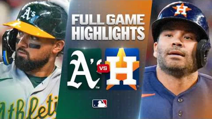 MLB Resultados: highlights y resumen de los partidos | ATHLETICS vs. ASTROS: Official Full Game Highlights August 23 | 2026 MLB Season