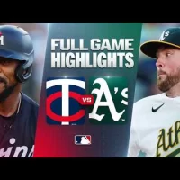 MLB Resultados: highlights y resumen de los partidos | TWINS vs. ATHLETICS: Official Full Game Highlights August 24 | 2026 MLB Season