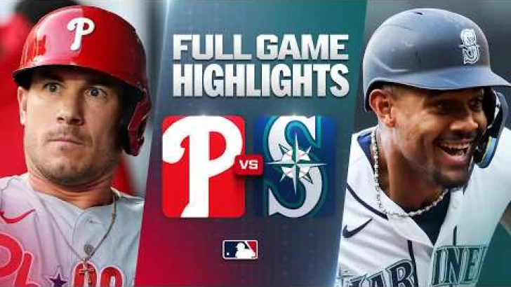MLB Resultados: highlights y resumen de los partidos | Mariners aplastan a los Phillies con tres jonrones de Cal Raleigh | 2026 MLB Season