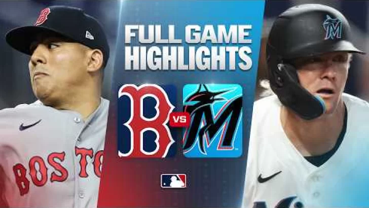MLB Resultados: highlights y resumen de los partidos | RED SOX vs. MARLINS: Official Full Game Highlights August 24 | 2026 MLB Season