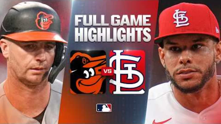 MLB Resultados: highlights y resumen de los partidos | ORIOLES vs. CARDINALS: Official Full Game Highlights August 25 | 2026 MLB Season