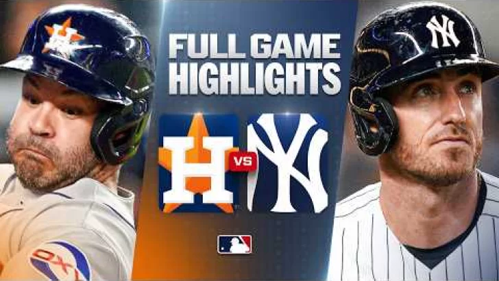 MLB Resultados: highlights y resumen de los partidos | ASTROS vs. YANKEES: Official Full Game Highlights August 25 | 2026 MLB Season