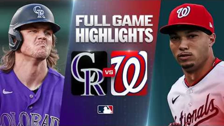 MLB Resultados: highlights y resumen de los partidos | ROCKIES vs. NATIONALS: Official Full Game Highlights August 26 | 2026 MLB Season