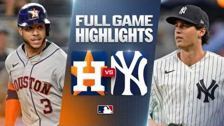 MLB Resultados: highlights y resumen de los partidos | ASTROS vs. YANKEES: Official Full Game Highlights August 27 | 2026 MLB Season