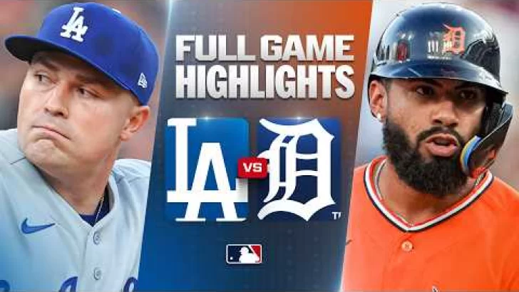 MLB Resultados: highlights y resumen de los partidos | DODGERS vs. TIGERS: Official Full Game Highlights August 28 | 2026 MLB Season