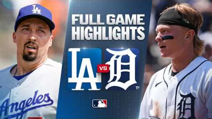 MLB Resultados: highlights y resumen de los partidos | DODGERS vs. TIGERS: Official Full Game Highlights August 29 | 2026 MLB Season