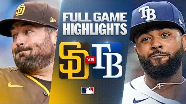 MLB Resultados: highlights y resumen de los partidos | PADRES vs. RAYS: Official Full Game Highlights August 30 | 2026 MLB Season