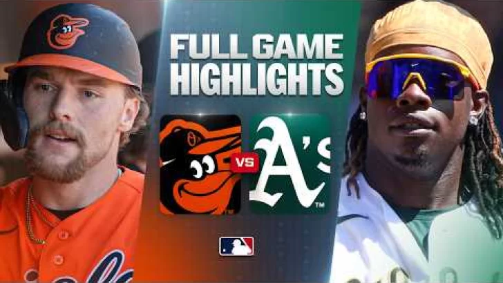 MLB Resultados: highlights y resumen de los partidos | ORIOLES vs. ATHLETICS: Official Full Game Highlights August 30 | 2026 MLB Season