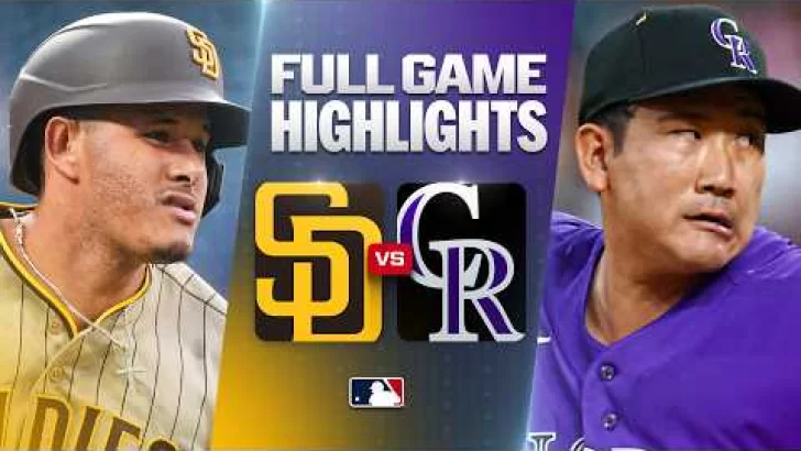 MLB Resultados: highlights y resumen de los partidos | PADRES vs. ROCKIES: Official Full Game Highlights September 14 | 2026 MLB Season