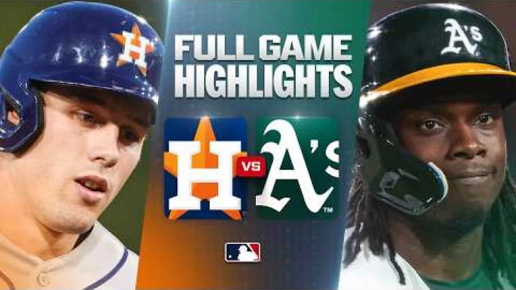 MLB Resultados: highlights y resumen de los partidos | ASTROS vs. ATHLETICS: Official Full Game Highlights September 24 | 2026 MLB Season