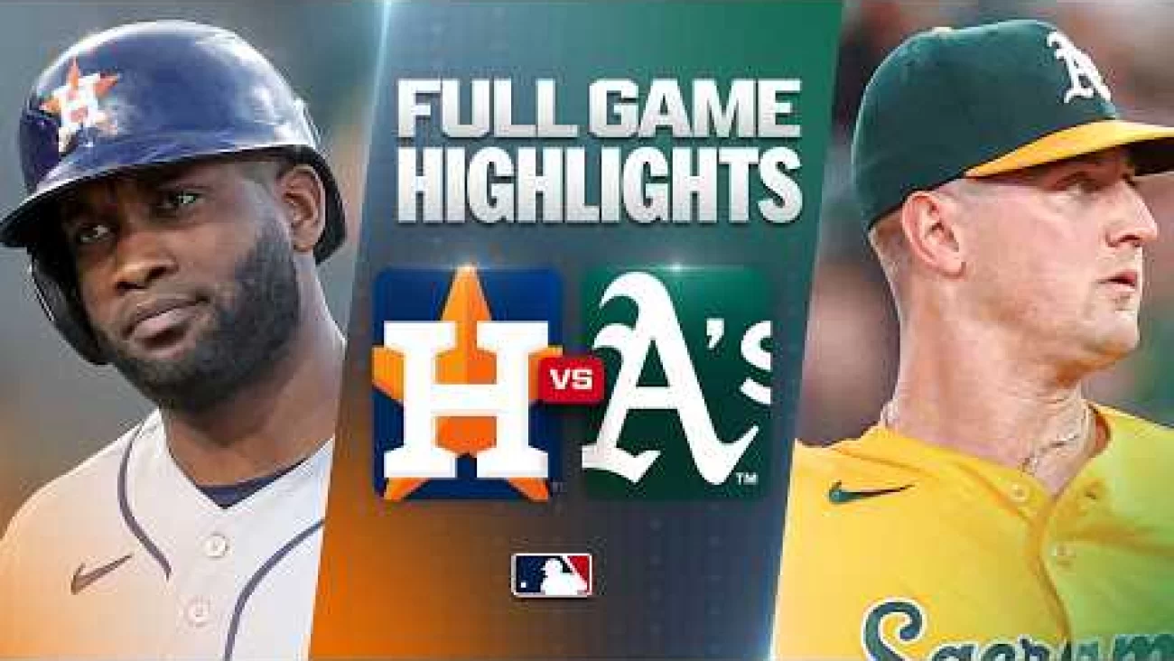 MLB Resultados: highlights y resumen de los partidos | ASTROS vs. ATHLETICS: Official Full Game Highlights September 26 | 2026 MLB Season