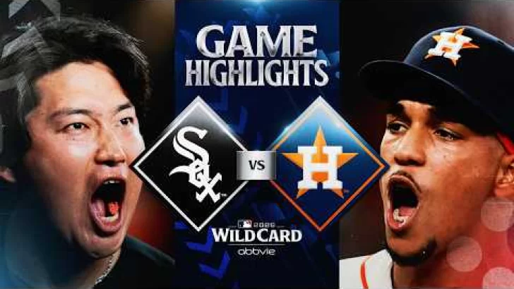 MLB Resultados: highlights y resumen de los partidos | WHITE SOX vs. ASTROS: Wild Card Full Game 1 Highlights September 29 | 2026 MLB Munetaka Murakami